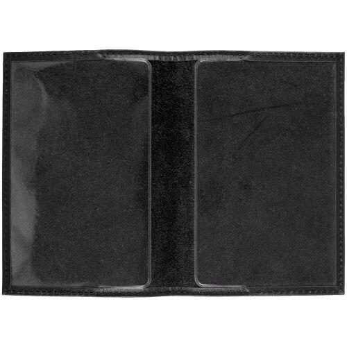 Обложка для паспорта Top, черная 4