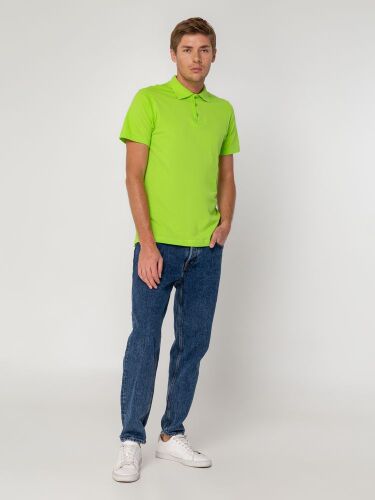 Рубашка поло мужская Virma light, зеленое яблоко, размер 3XL 7