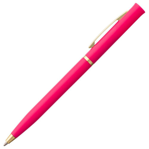Ручка шариковая Euro Gold, розовая 2