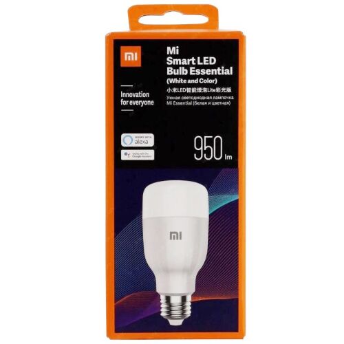 Лампа Mi LED Smart Bulb Essential White and Color, белая 4