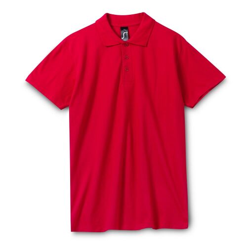 Рубашка поло мужская Spring 210 красная, размер M 8