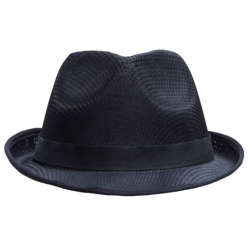 Шляпа Gentleman, черная с черной лентой 2
