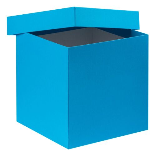 Коробка Cube, L, голубая 2