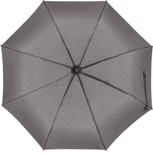 Зонт складной Hard Work с проявляющимся рисунком, серый 1