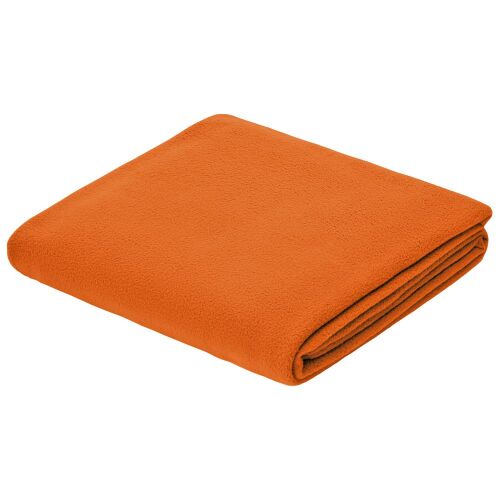 Флисовый плед Warm&Peace XL, оранжевый 1