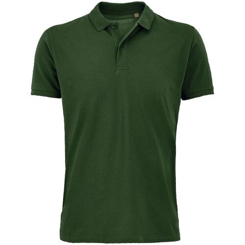 Рубашка поло мужская Planet Men, темно-зеленая, размер XL 1