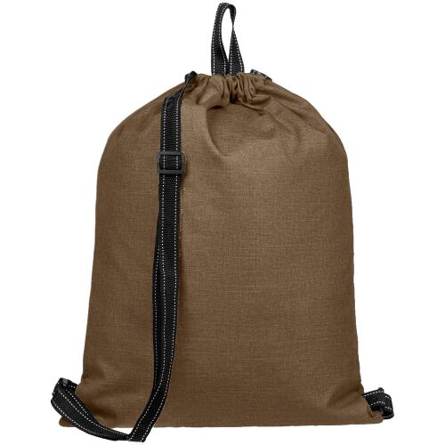 Рюкзак-мешок Melango, коричневый 3