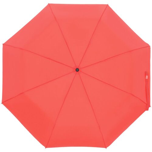 Зонт складной Manifest Color со светоотражающим куполом, красный 1