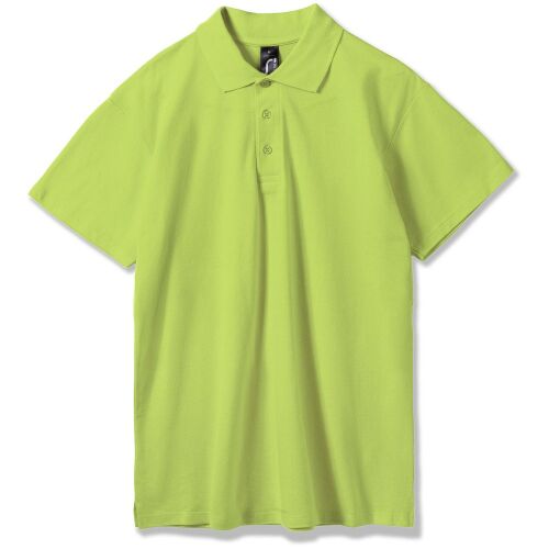 Рубашка поло мужская Summer 170 зеленое яблоко, размер S 1