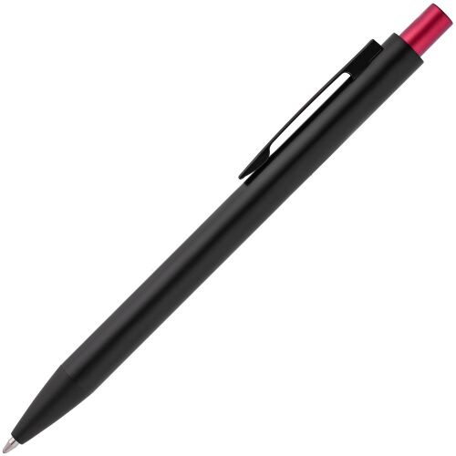 Ручка шариковая Chromatic, черная с красным 2