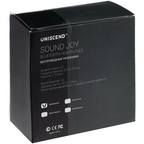 Беспроводные наушники Uniscend Sound Joy, черные 7