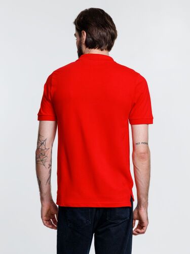Рубашка поло мужская Adam, красная, размер M 4