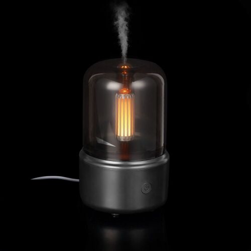 Увлажнитель-ароматизатор с подсветкой mistFlicker, черный 8