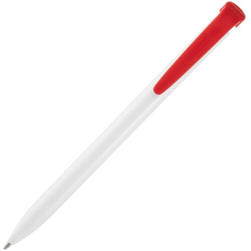 Ручка шариковая Favorite, белая с красным 3