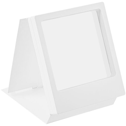 Рамка Transparent с шубером, белая 4