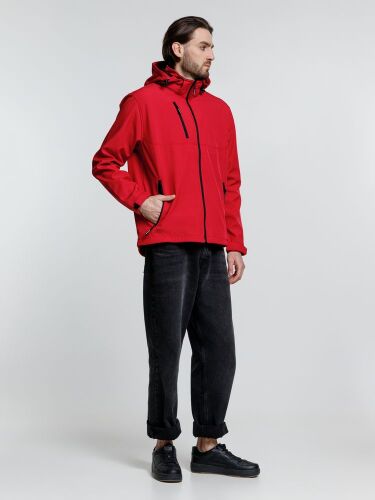 Куртка софтшелл мужская Zagreb, красная, размер S 6