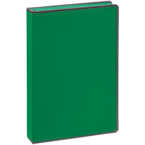 Ежедневник Frame, недатированный, зеленый с серым 1