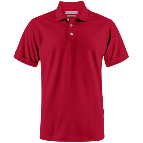 Рубашка поло мужская Sunset красная, размер S 1