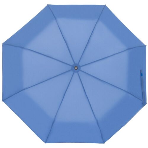 Зонт складной Manifest Color со светоотражающим куполом, синий 1