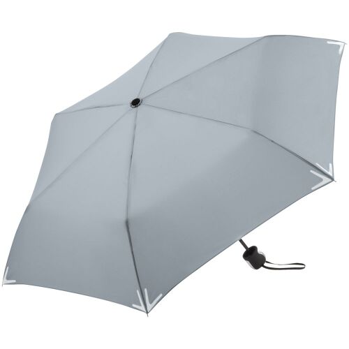 Зонт складной Safebrella, серый 1
