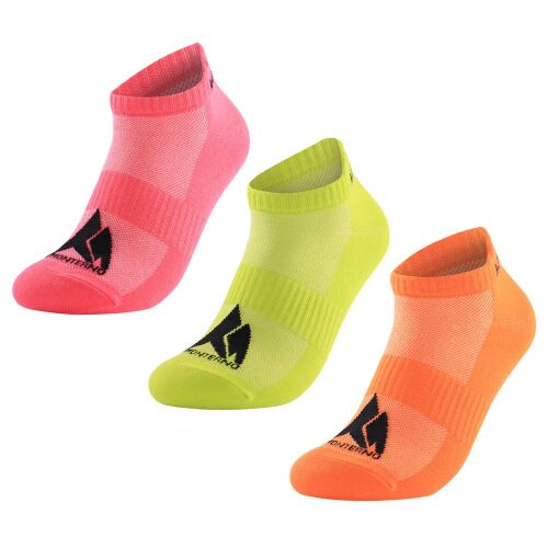 Набор из 3 пар спортивных носков Monterno Sport, розовый, зелены 1