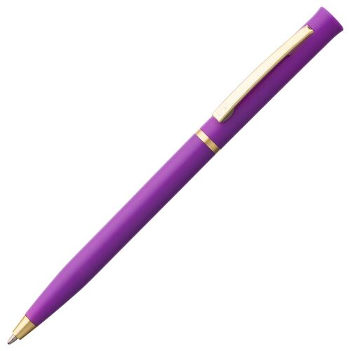 Ручка шариковая Euro Gold, фиолетовая 1