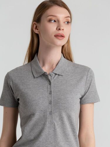 Рубашка поло женская Phoenix Women серый меланж, размер XL 5