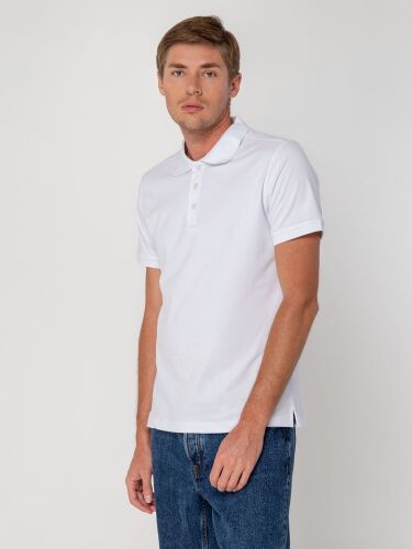 Рубашка поло мужская Virma Stretch, белая, размер L 4