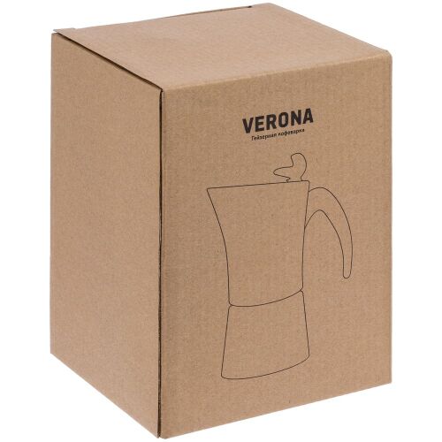 Гейзерная кофеварка Verona, в коробке 6