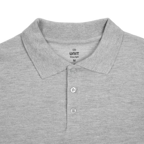 Рубашка поло мужская Virma light, серый меланж, размер XXL 1