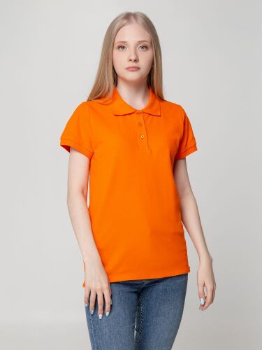 Рубашка поло женская Virma lady, оранжевая, размер L 4