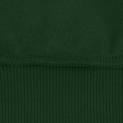 Толстовка с капюшоном на молнии Unit Siverga Heavy, темно-зелена 12