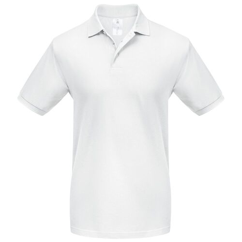 Рубашка поло Heavymill белая, размер S 1