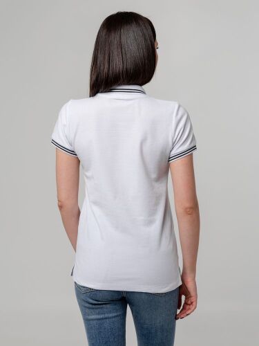 Рубашка поло женская Virma Stripes Lady, белая, размер S 5