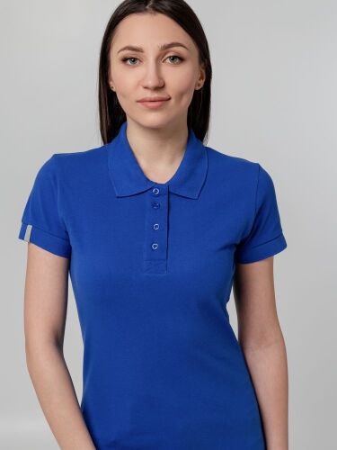 Рубашка поло женская Virma Premium Lady, ярко-синяя, размер 3XL 7