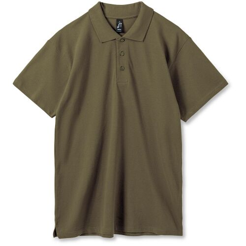 Рубашка поло мужская Summer 170 хаки, размер XL 1