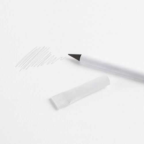 Вечный карандаш Carton Inkless, белый 6