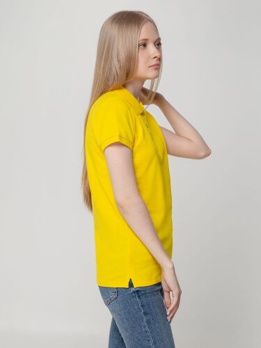 Рубашка поло женская Virma lady, желтая, размер L 5