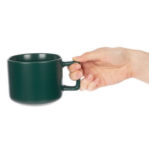 Чашка Jumbo, ver.2, матовая, зеленая 4