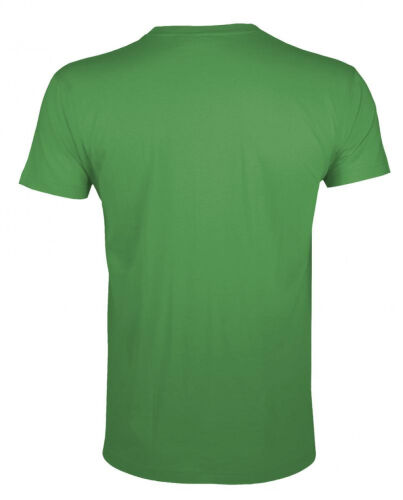 Футболка мужская приталенная Regent Fit 150 ярко-зеленая, размер 2