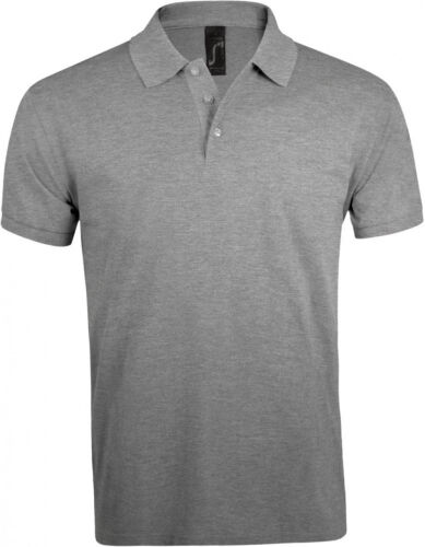 Рубашка поло мужская Prime Men 200 серый меланж, размер M 1