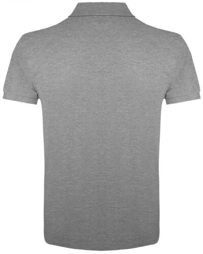 Рубашка поло мужская Prime Men 200 серый меланж, размер S 2