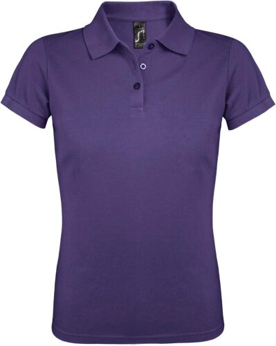 Рубашка поло женская Prime Women 200 темно-фиолетовая, размер XX 1