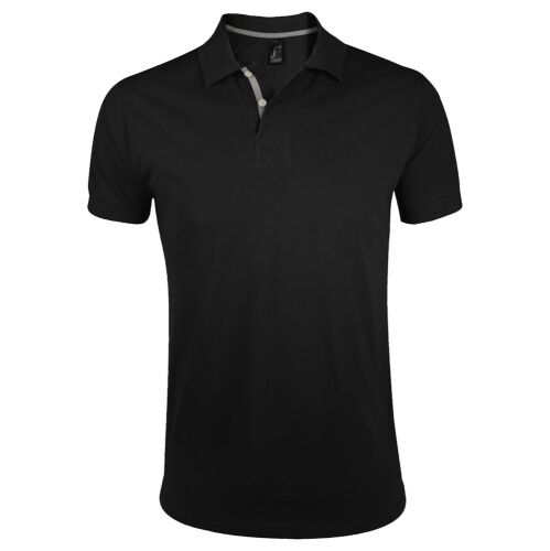 Рубашка поло мужская Portland Men 200 черная, размер S 1