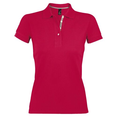 Рубашка поло женская Portland Women 200 красная, размер XS 1