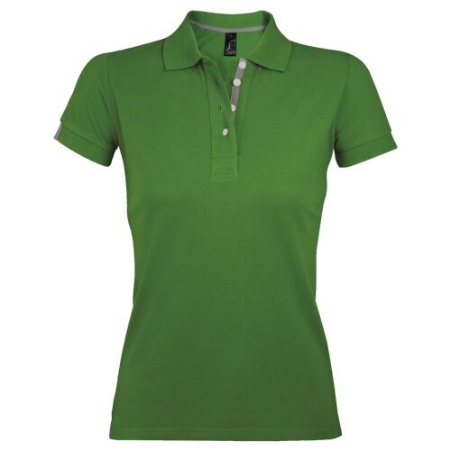 Рубашка поло женская Portland Women 200 зеленая, размер XXL 1