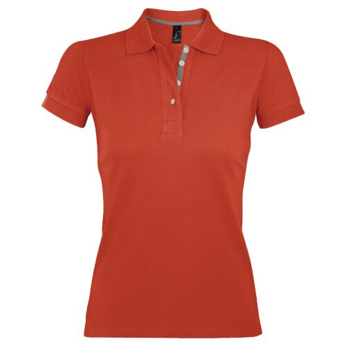 Рубашка поло женская Portland Women 200 оранжевая, размер S 1