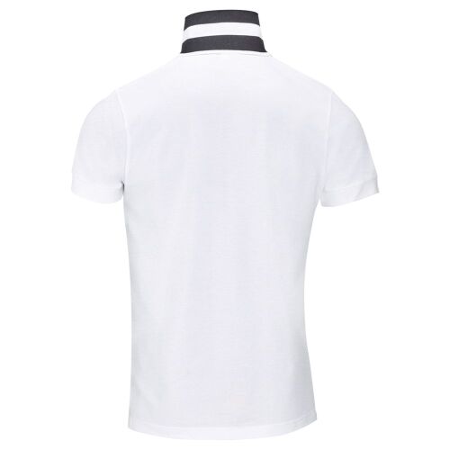 Рубашка поло мужская Patriot белая с черным, размер M 9