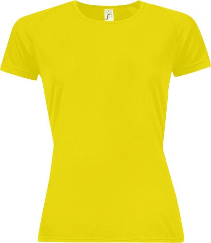 Футболка женская Sporty Women 140 желтый неон, размер XL 1