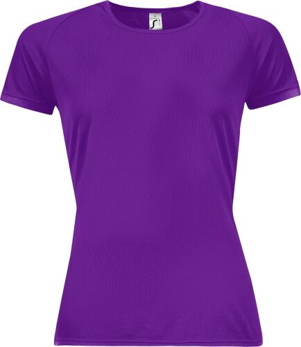 Футболка женская Sporty Women 140 темно-фиолетовая, размер XS 1